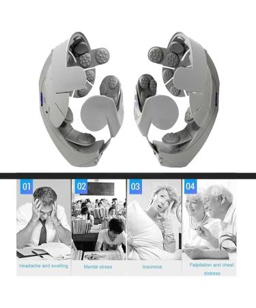 Yipoch Multifunctional Electrical Scalp Massage Device - Vibrating Helmet for Relaxation & Stress Relief | International Shipping Available - Buy Online on GoSupps.com