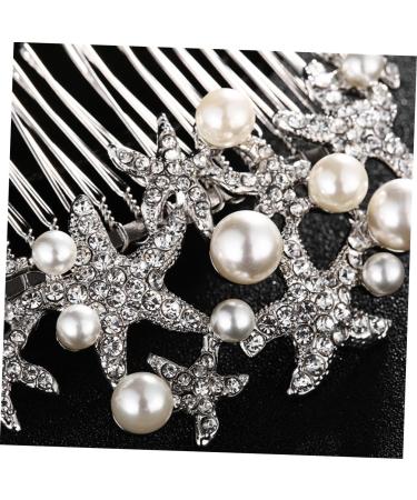 Ipetboom Rhinestone Comb Halloween Hair Comb Crystal Hair Comb Alloy Hair Comb Rhinestone Hair Comb Wedding Headpiece for Bride Comb for Bridal Tiara Animal Accessories Women's - Buy Online on GoSupps.com