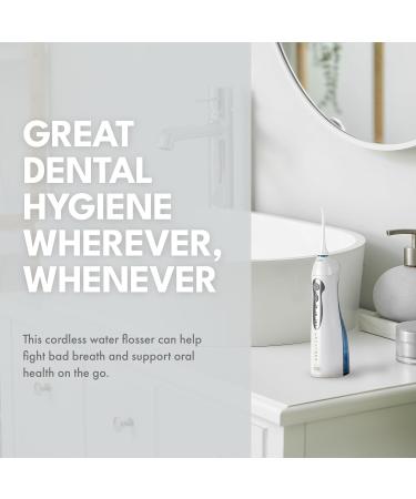 ToiletTree Poseidon Rechargeable Water Flosser | XL Water Tank Oral Irrigator for Dental Health & Fresh Breath | International Shipping Available - Buy Online on GoSupps.com