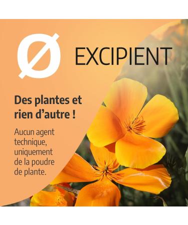 Escholtzia 240 mg - 200 capsules - Ecocert certified - Buy Online on GoSupps.com