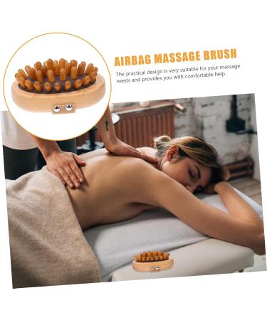 Minkissy 2-Pack Massage Device - Fascia & Cold Roll Massage Tool for Body & Scalp - Essential Oil Handheld Brushes in Assorted Colors - 11x8cm - Buy Online on GoSupps.com