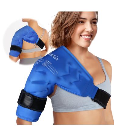 Atsuwell Shoulder Ice Pack Rotator Cuff Cold Therapy, Reusable Gel Ice Wrap for Shoulder Injuries & Pain Relief, Bursitis, Tendonitis, Swelling, Recovery for Man and Women 1
