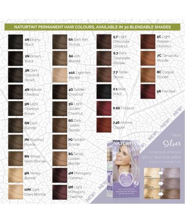 Naturtint Permanent Hair Color 6A Dark Ash Blonde - Ammonia-Free, Vegan, Cruelty-Free | Up to 100% Gray Coverage | Long-Lasting Results - Buy Online on GoSupps.com