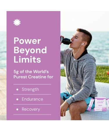 Create Single Serve Creatine Monohydrate Powder 5g Creapure Creatine | Redefining Strength, Energy & Recovery | Sugar-Free, Vegan, Non-GMO | Mixed Berry | 30 Portable Packets Mixed Berry 6.3 Ounce (Pack of 1) - Buy Online on GoSupps.com