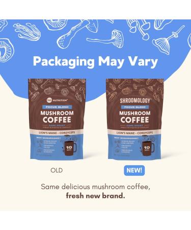360 Nutrition Instant Mushroom Coffee with Cordyceps Lion s Mane Superfood Mushrooms and Ashwagandha for Cognitive Balance Memory and Focus | Dark Roast No Added Sugar 5 oz (Focus Blend) - Buy Online on GoSupps.com