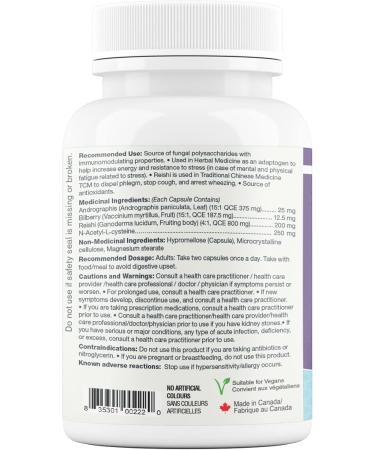 Maxion DMS Breathe Ease with N-Acetyl-L-Cysteine (NAC) and Reishi to Help Ease Coughing Fits Shortness of Breath and Protect the Lungs 60 Capsules - Buy Online on GoSupps.com