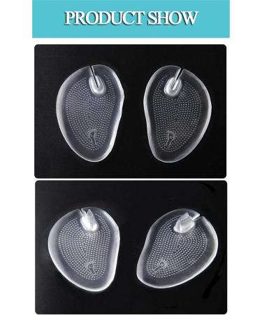 Buy Transparent Gel Toe Sandals & Forefoot Pads - Slipproof Flip-Flop Inserts for Ultimate Toe Protection - International Shipping Available - Buy Online on GoSupps.com