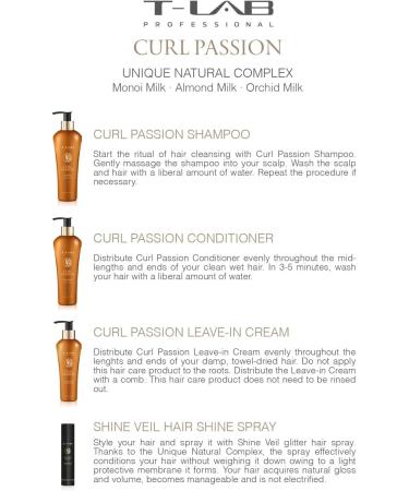  T-LAB PROFESSIONAL T-Lab Curl Passion Conditioner 750ml - Buy Online on GoSupps.com