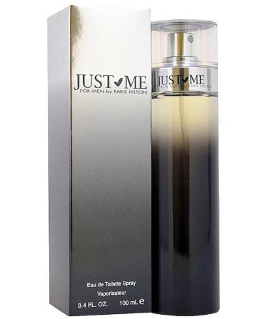 Paris Hilton Just Me For Men Eau De Toilette Spray 3.40 oz (Pack of 2)