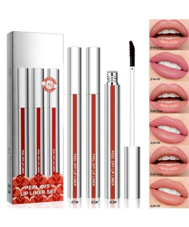Peel-off liquid lip tint lip color moisturizing matte lip tint 3x rich color non-sticky application long-lasting lipliner cosmetic makeup vibrant shade - Buy Online on GoSupps.com