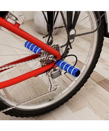 Enkarl Anti-Skid Aluminum BMX Bike Pegs | Red | Fit 3/8 Axles | Rear Stunt Pegs for Mountain Cycling - Buy Online on GoSupps.com