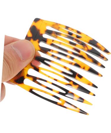 Beaupretty Hair Comb Women's French Side Comb Hair Accessory Hair Side Combs Hair Side Comb Clips for Women Side Combs for Women Thick Hair Side Comb Hair Accessories Acetate Sheet - Buy Online on GoSupps.com