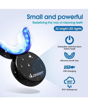 Douceur Teeth Whitening Kit - Professional 32X LED Whitener with 3 Non-Sensitive Gel Pens for Quick and Gentle Smile Whitening - Buy Online on GoSupps.com