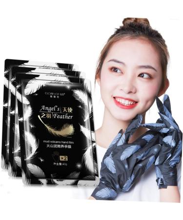 DOITOOL 3 Pairs Cream Gloves Moisturizing Gloves Hands Gloves Hands Peeling Mask Exfoliating Foot Cream - Buy Online on GoSupps.com