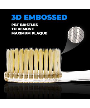 Solodent Ultra Soft Silver & Gold Toothbrush 4-Pack for Sensitive Teeth - Colors Vary - Buy Online on GoSupps.com