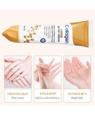 Hand moisturizer for women collagen cream for the hand light quickly absorbed nongreasy texture hand cream for cracked hands 3 pieces - Buy Online on GoSupps.com