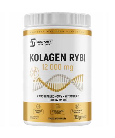 INSPORT Nutrition Marine Collagen 12 000 mg formula with hyaluronic acid vitamin C (normal collagen formation) coenzyme Q10 | INSPORT Nutrition