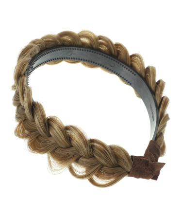 Hair Bands Wig Headbands Hair Ties Hair Accessory for Women Braided Headband Braided Hair Women Headdress Hair Braid Headband Women Hairpiece Headband for Women Girl Plastic 22t