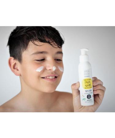 Amapola Biocosmetics Baby Sunscreen SPF 50+ - Organic Mineral Sun Protection for Children and Babies - Buy Online on GoSupps.com