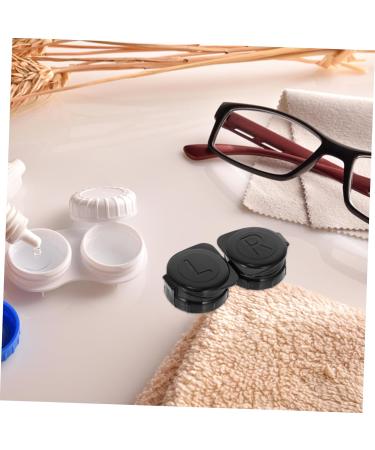 Lalafina 14th Double Glasses Case Tool Stand - Clear Mirror Film Contact Lens & Pencil Storage Container - Silent Vitamin Holder for Lentils - Buy Online on GoSupps.com