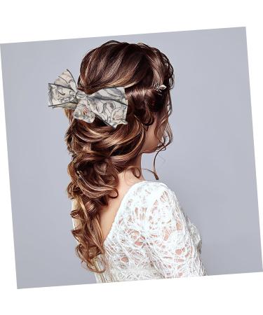 Angoily Bow Hair Clip Hair Pin Tiara Hair Clips Hair Barrettes Hair Bow Clips Barrettes for Women Barrettes for Teen Girls Hair Bows Claw Clip for Women Fabric Shark Clip Large - Buy Online on GoSupps.com