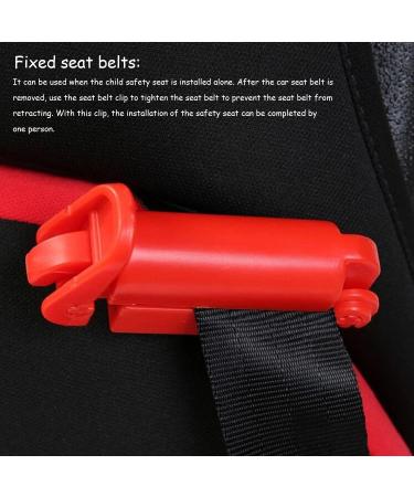 4 Pack Child Seat Belt Clips - Non-Slip Buckle Adjustment for Car Seats - Buy Online on GoSupps.com