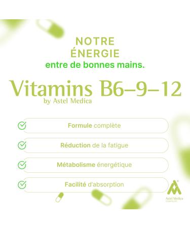 Vitamins B6 B9 B12 Capsules Energy Hormonal Activity Reduces Fatigue Better Energy Metabolism (96) - Buy Online on GoSupps.com