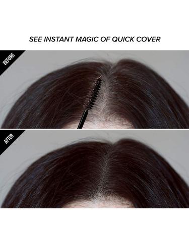 RED by Kiss Quick Cover Root Touch Up Mascara - Natural Dark Brown - Buy Online on GoSupps.com