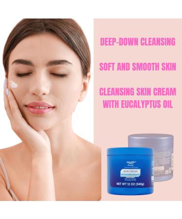 Ravazzi Equate Cleansing Skin Cream with Eucalyptus Oil 12 oz - Buy Online on GoSupps.com