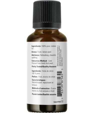 Now Lemon Oil Liquid 30ml - Buy Online on GoSupps.com
