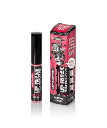 Doctor Lip Bang's BUZZING Lip Balm - Sinful Strawberry Lip Gloss | All Natural & Cruelty-Free Lip Freak Oil - Buy Online on GoSupps.com