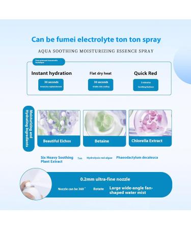 sharkgo Hydrating Facial Mist Spray Electrolyte Algae Essence 3.38 fl oz For All Skin Types - Buy Online on GoSupps.com