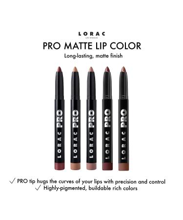 LORAC PRO Matte Lip Color in Tawny - Long-Lasting and Luxurious - Buy Online on GoSupps.com