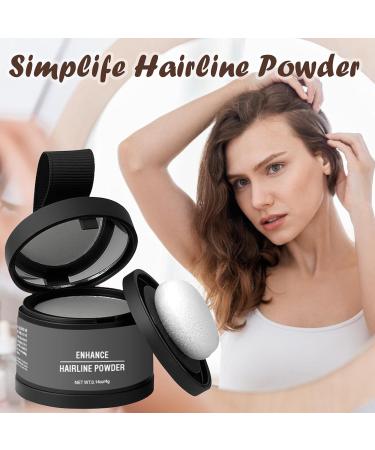 Hair Powder - Root Touchup Powder Applicator Included Long Lasting Hair Shading Tool Hair Concealer Gray Coverage for Fine and Thinning Hair - Buy Online on GoSupps.com