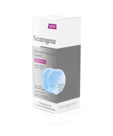 Neutrogena Microdermabrasion System Puff Refills 24 Ct - Exfoliator Face Scrub with Glycerin for Wrinkle Removal - Pack of 1 - Buy Online on GoSupps.com