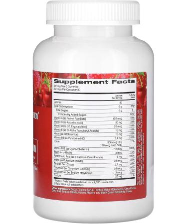 Men's Multivitamin Gummies Compatible With California Gold Nutrition Mixed Berry and Fruit 90 Gummies + Bonus Pill Organizer Weekly Pill Organizer Mini - Buy Online on GoSupps.com