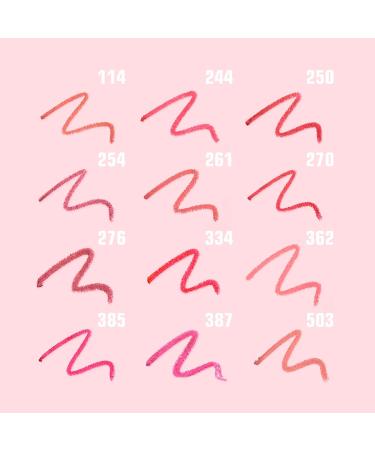 3INA Makeup Automatic Lip Pencil 362 - Pink Lip Liner with Sharpener and Brush | Longwearing, Waterproof, Vegan & Cruelty-Free - Buy Online on GoSupps.com