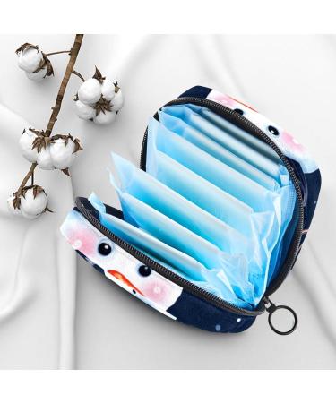 Muoooum Women s Storage Bags & Menstrual Cup - Portable Bandages for Teens & Girls | Christmas Forest Design - Buy Online on GoSupps.com