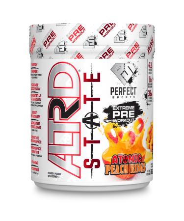 ALTRD STATE Pre Workout Powder Atomic Peach Rings 40 Servings