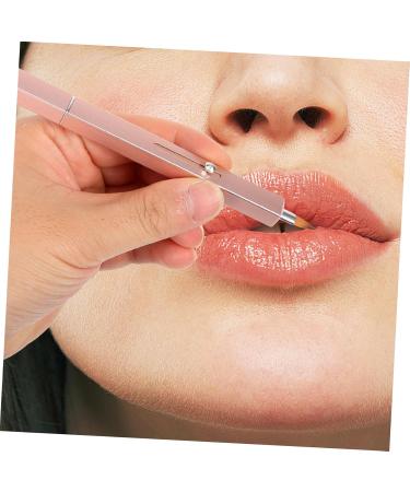 Balacoo Lip Makeup Brush - Retractable Lipstick Applicator Wands for Women | Double Head Concealer Brush | Pink Artificial Fiber - Buy Online on GoSupps.com