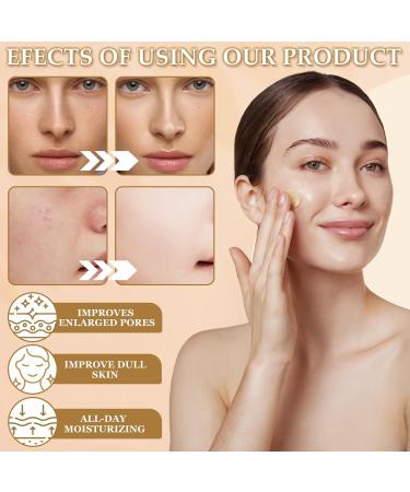 Znnhnn Glow Mask with coffee oil brightening face mask coffee oil antiwrinkle night care cream against pigment spots deep cleansing and moisture care reduces visible pores Color4 - Buy Online on GoSupps.com