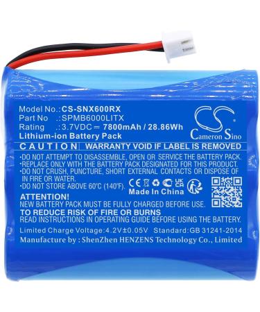 Replacement Battery SPMB6000LITX for iX12 NX6 & NX8 Transmitters - 3.7V/7800mAh | International Shipping Available - Buy Online on GoSupps.com