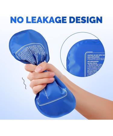 Reusable Hot Cold Gel Ice Packs for Injuries | Adjustable Wraps for Joint Pain, Muscle Soreness | Shoulder, Knee, Back Pain Relief - Buy Online on GoSupps.com