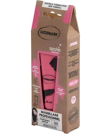 Goodmark 02080478 - Professional Aqua Make Up Cream Gold 1 Piece 28 ml in a Tube Cream on Blister Card Make-Up Make-Up Carnival Costume Stage Theatre Halloween - Buy Online on GoSupps.com