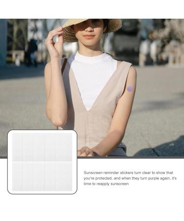 UPKOCH UV Detection Stickers - 10 Sheets for Sunscreen Reminder & UV Testing Patches | UV Reapply Stickers for Safe Sun Protection - Buy Online on GoSupps.com