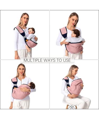 Breathable Baby Sling Carrier | Multifunctional Newborn Baby Carrier from Birth | Gray Baby Sling for Comfortable Baby Wearing - Buy Online on GoSupps.com