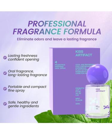  Generisch Extra-fresh mouth spray for a pleasant experience on the go | 20 ml Oral respiratory spray | Alcohol-free dry mouth spray | Probiotic refreshment for breath and hygiene - Buy Online on GoSupps.com