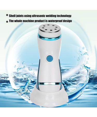 Electric Callus Remover Foot Scrubber Foot File Hard Skin Remover Pedicure Tools with 4 Replacement Grinding For Cracked Heels and Dead Skin(Blue) - Buy Online on GoSupps.com