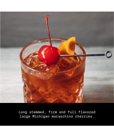 Premium Filthy Red Maraschino Cherries - Vegan & Gluten Free Cocktail Garnish - 9oz Jar - Buy Online on GoSupps.com