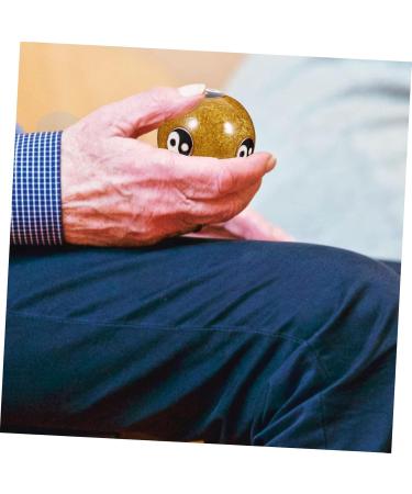 Clispeed 8 STK Massage Globe Handballs - Metal Stress Balls for Health & Gymnastics Exercises - Ideal for Adults - Enhance Grip & Relaxation - International Shipping - Buy Online on GoSupps.com